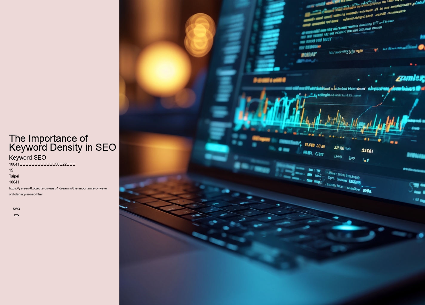 The Importance of Keyword Density in SEO